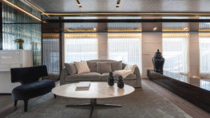 celi interior - yacht salon